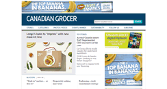 Desktop Screenshot of canadiangrocer.com